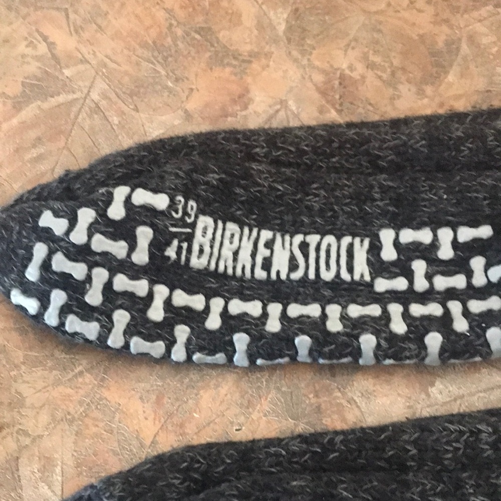 Birkenstock non slip warm socks